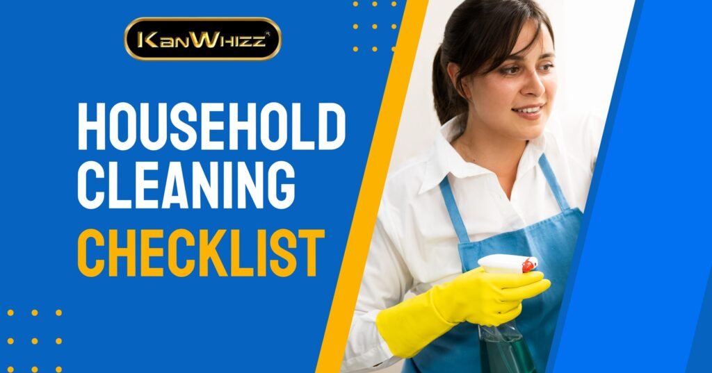Household Cleaning Checklist